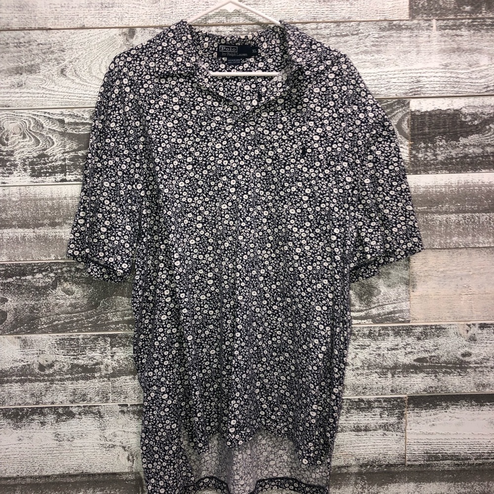 Polo by Ralph Lauren men’s floral short sleeve shirt
